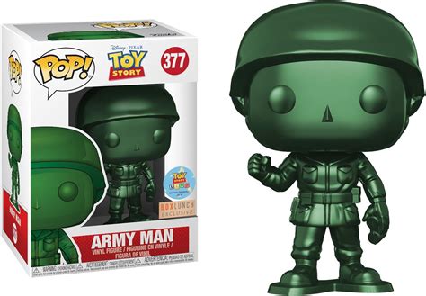 box lunch metallic army man funko|Funko POP Metallic Army Man Toy Story Box Lunch Exclusive .